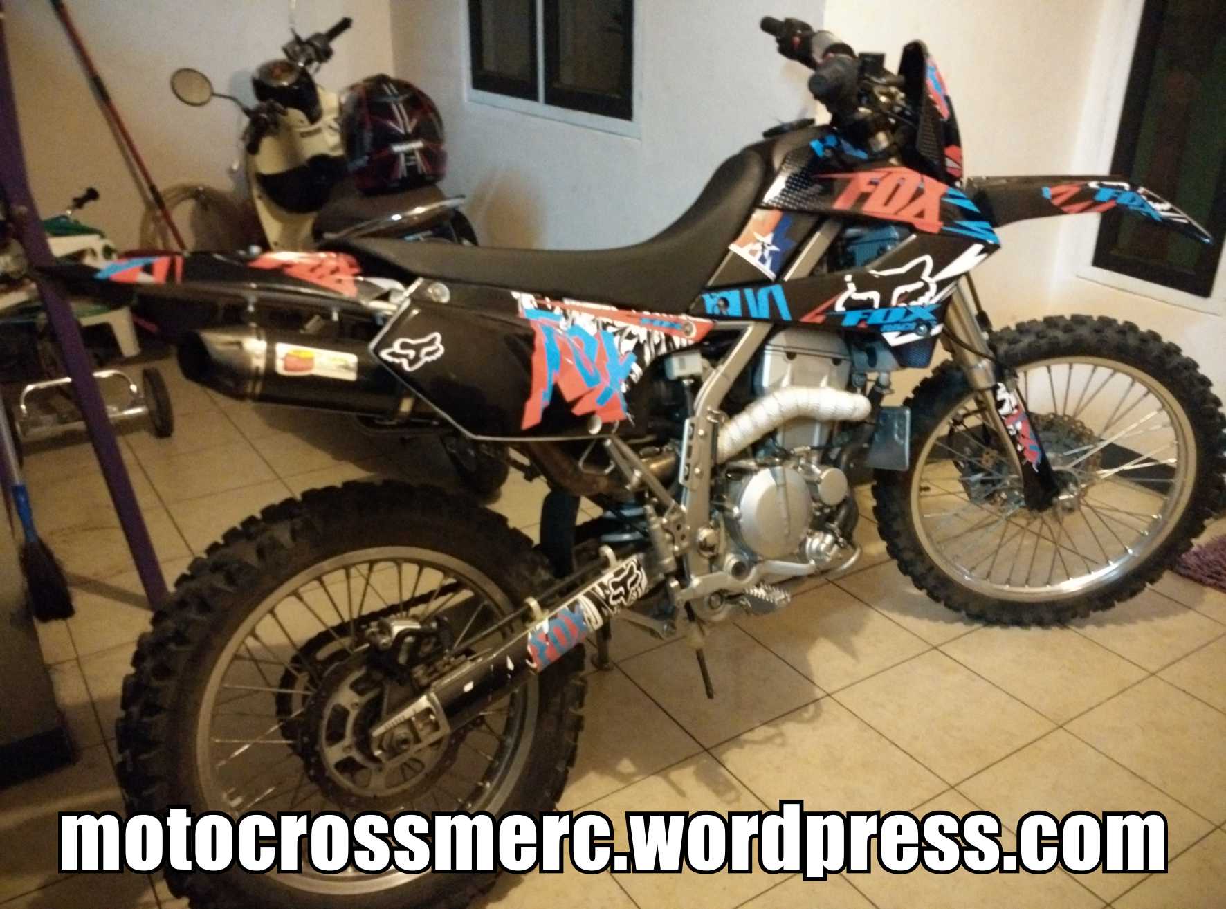 Decal Klx 250 Decal Dtracker 250 Motocross Merch
